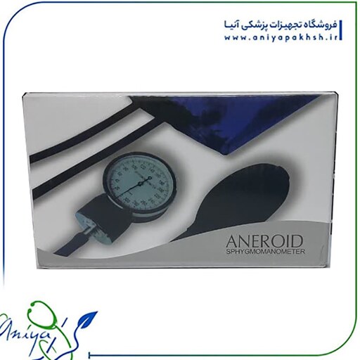 فشار سنج عقربه ای ANEROID با گوشی و گیج و کاف بزرگ