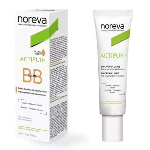 بی بی کرم اکتیپور نوروا Noreva Actipur BB Cream Hell Light