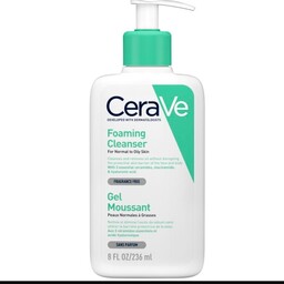 فوم شستشوی صورت سراوی Cerave مخصوص پوست نرمال و چرب 