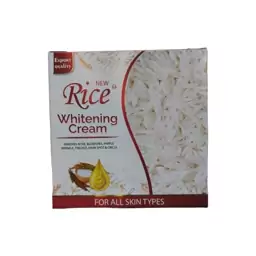 کرم سفید کننده برنج Rice Whitening Cream آکنه، لک، چین و چروک، کک و مک، لکه های تیره و دایره را از بین می برد