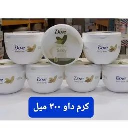 کرم مرطوب کننده دست و بدن داو مدل Silky حجم 300میل