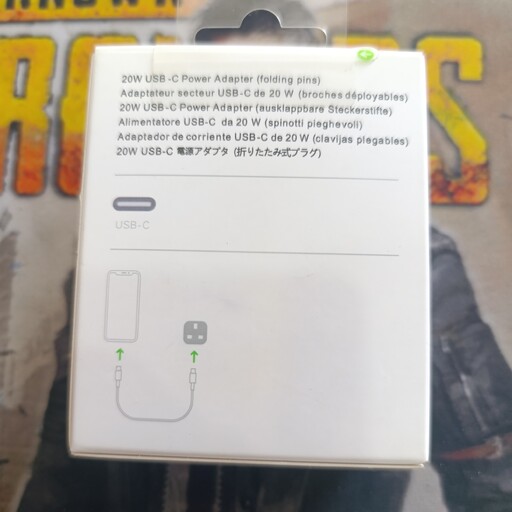 شارژر اصلی آیفون13 Apple iPhone 13 Original Charger ا Apple 20W 3pin USB-C Power Adapter