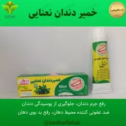 خمیر دندان گیاهی نعنایی