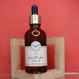 روغن کتان سرخ خالص و طبیعی اولینا(اگزما پسوریازیس تقویت مو و ناخن شوره و ریزش سر)50ml