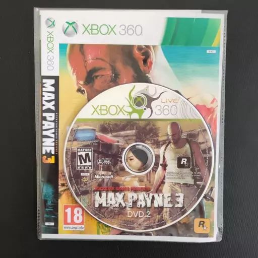 بازی ایکس باکس 360 MAX PAYNE 3 