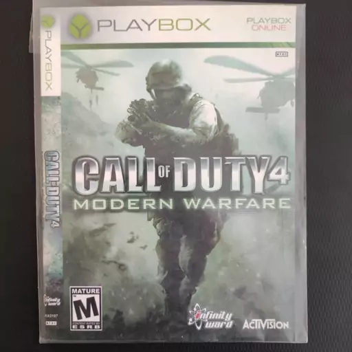 بازی ایکس باکس 360 CALL OF DUTY 4 MODERN WARFARE 