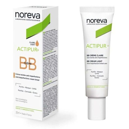 بی بی کرم اکتیپور نوروا Noreva Actipur BB Cream Hell Light