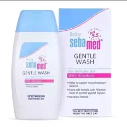 شامپو بدن کودک سبامد جنتل واش Sebamed Gentle Wash with pump 400 ml