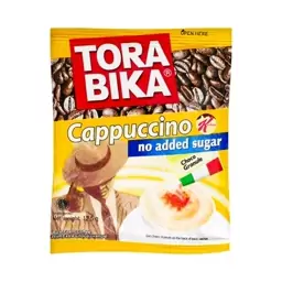 قهوه فوری کاپوچینو بدون شکر تورابیکا بسته ی 20 عددی torabika

