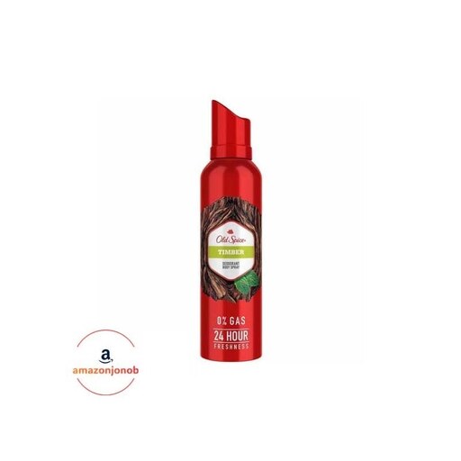 اسپری دئودورانت بدن الد اسپایس Old Spice مدل Timber حجم 140 میل(اورجینال)