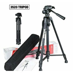 سه پایه گوشی و دوربین مدل TRIPOD-3520 بلندی پایه 170cm