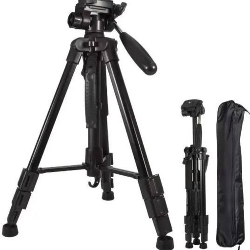 سه پایه گوشی و دوربین مدل TRIPOD-360 بلندی پایه 170CM