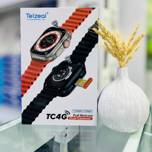 ساعت سیم کارت خور Telzeal TC4G دو دوربین حافظه 64 گیک رم 4