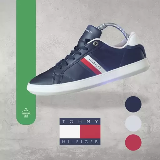 کفش مردانه سایز بزرگ برند Tommy Hilfiger کد 3002