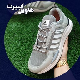 کتانی  آدیداس مردانه 4 خط طوسی  کفه وزیره طبی  (از تولید به مصرف ) ارسال رایگان 