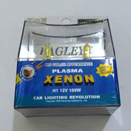 لامپ زنون خودرو ایگل مدل H4 12 V 100 W Plasma Xenon Super Yellow ساخت کره