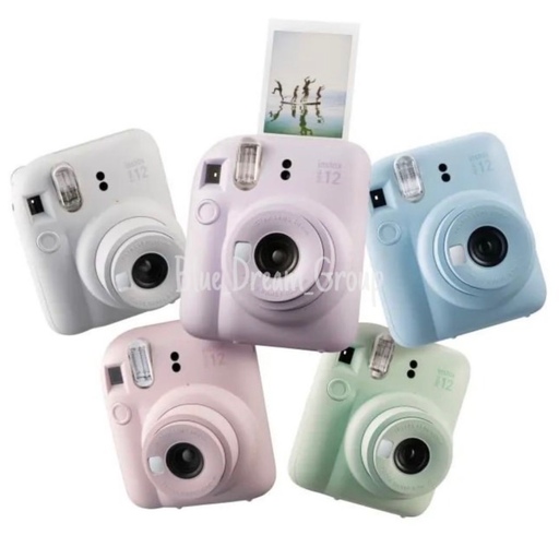 دوربین عکاسی چاپ سریع فوجی فیلم مدل instax mini 12 رنگ بندی کامل