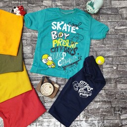 تیشرت شلوارک پسرانه skate