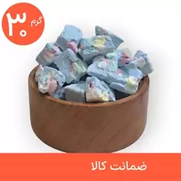 بستنی خشک بلو بری مارشمالو پفکی 30 گرمی (فریز درایر freeze-dried)