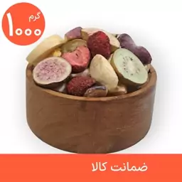 باکس مخلوط میوه خشک پفکی یک کیلویی (فریز درایر freeze-dried)