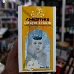 ماسک ورقه ای آیس دابل مدل BOTOX ICE MASK  حجم 25 گرمی  دوعددی آمستریس