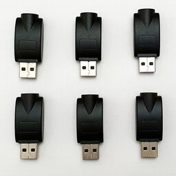 مبدل رابط شارژر USB به پیچی 660 مدل ویپ مجموعه 6 عددی