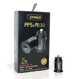 شارژر فندکی خودرو EPIMAX EU-79 PD 25W برند اپی مکس