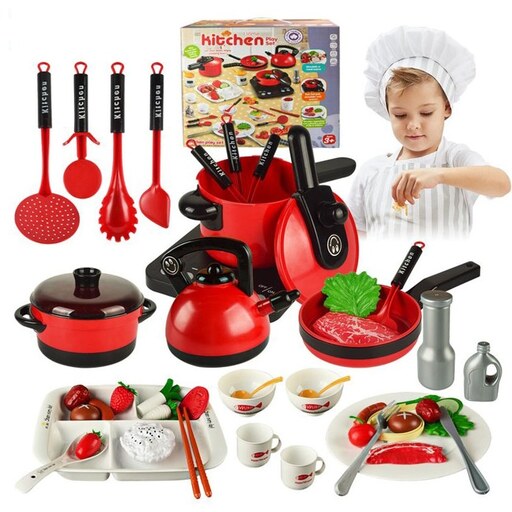 اسباب بازی ست آشپزخانه و گاز رومیزید Kitchen Playset