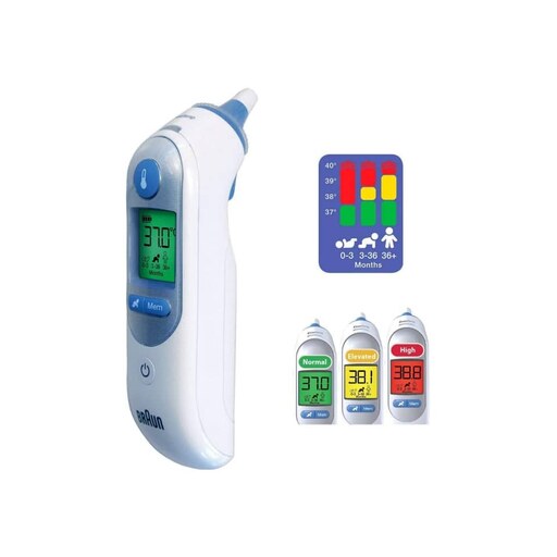 تب سنج و دماسنج کودک براون مدل ThermoScan 7 IRT 6520