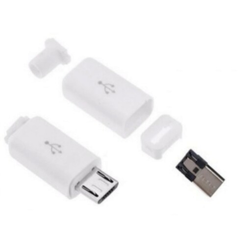 کانکتور تعمیری میکرو usb سر کابلی پک 1 عددی  