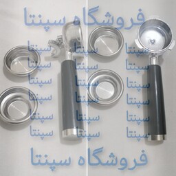 پرتافیلتر صنعتی نیکد 58       (دارای 2 عدد بسکت 1cup.2cup)(مطابق تصویر) 1عدد     پرتافیلتر سایز 58    پرتافیلتر صنعتی 58