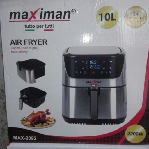 سرخکن 10 لیتری ماکسیمان Air Fryer MAXIMAN MAX2092