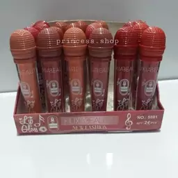 رژلب مایع طرح میکروفون برند(huxibeauty)