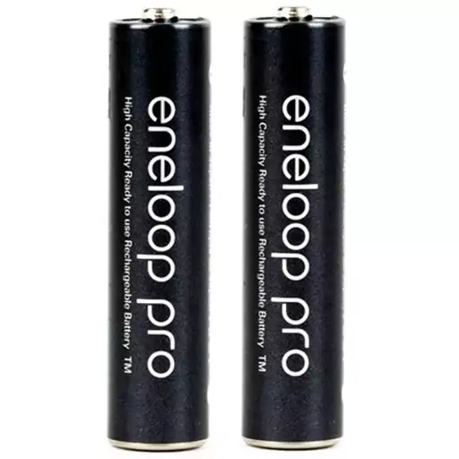 باتری نیم قلمی قابل شارژ پاناسونیک مدل eneloop pro 950mAh بسته 2 عددی