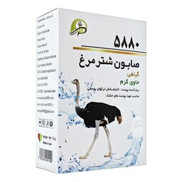 صابون شترمرغ حاوی کرم 5880 پرنیان فدک (100 گرم)