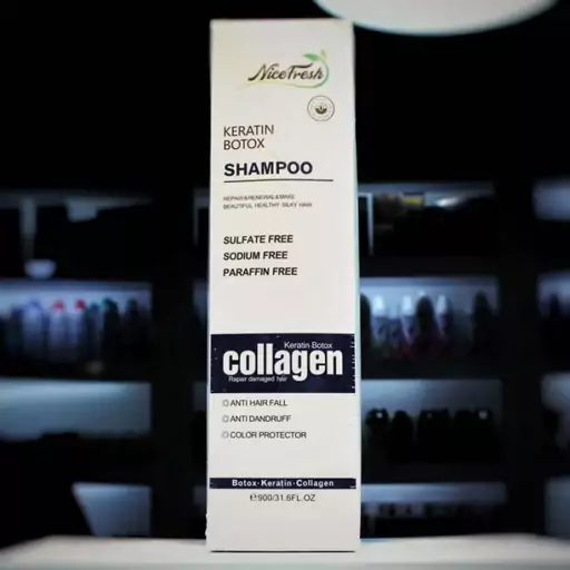 شامپو مو کراتینه نایس فرش مدل Collagen