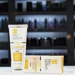 ضد آفتاب مینیرال Proderma پرودرما مدل SPF40 پژ طبیعی پوست حساس