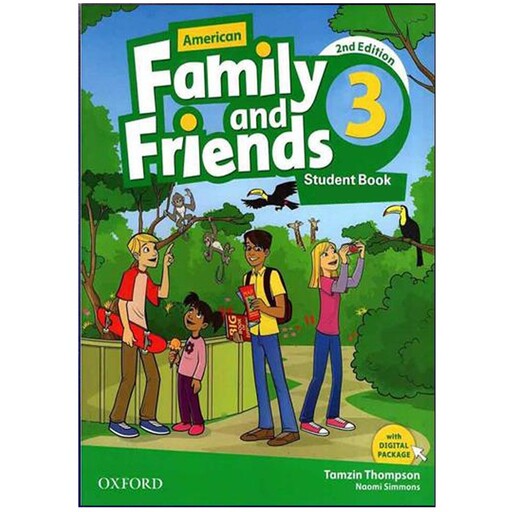 کتاب American Family and Friends 2nd 3 اثر Naomi Simmons انتشارات هدف نوین