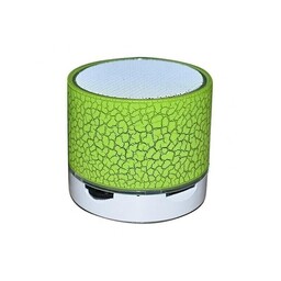 اسپیکر بلوتوثی قابل حمل طرح Stone چراغ دار-سبز