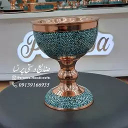 سنگاب فیروزه کوب شده ارتفاع 20 سانتیمتر برند پرنسا ارسال رایگان