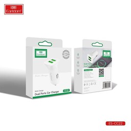 شارژر فندکی 12W ارلدام مدل ES-CC22