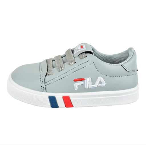 کفش راحتی بچگانه طرح FILA  مدل بند کشی کد  360077 رنگ طوسی فیلی سایز 25تا30