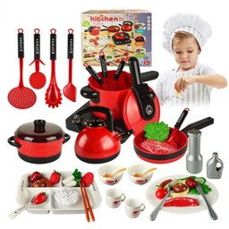 اسباب بازی ست آشپزخانه و گاز رومیزی Kitchen Playset