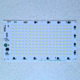 چیپ ال ای دی 150 وات ماژول دی او بی پرژکتوری بلالی 220 ولت رنگ مهتابی   chip led cob 150w 220v  