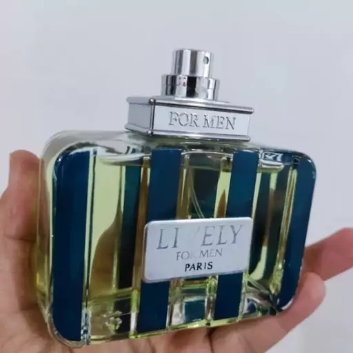 عطر ادکلن لایولی مردانه اورجینال lively paris