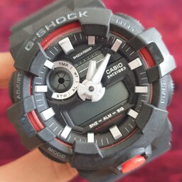 ساعت مچی مردانه و پسرانه کاسیو جی شاک سایز مردانه و پسرانه بدنه رزین Casio G-Shock 