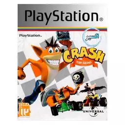 بازی پلی استیشن 1 کراش ماشینی crash team racing