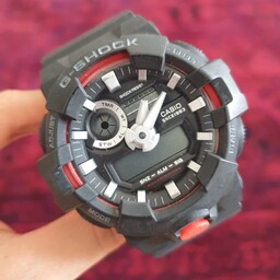 ساعت مچی مردانه کاسیو جی شاک سایز مردانه و پسرانه  بدنه رزینCasio G-Shock 