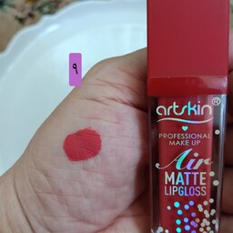 رژ لب مایع مات آرت اسکین artskin شماره 9