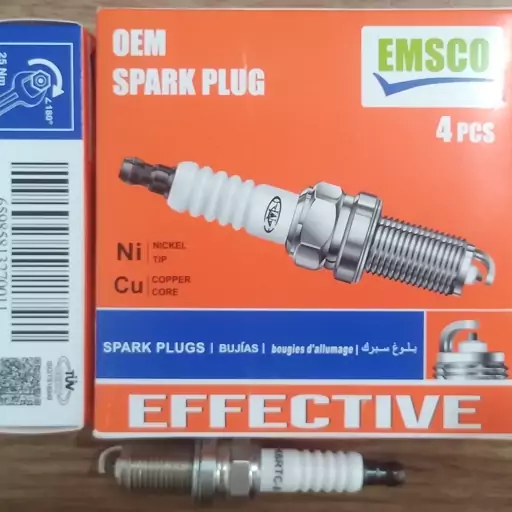 شمع موتور دوگانه سوز سوپر ایتریوم -EMSCO تورچ مدل K6RTC-8